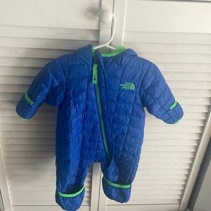 The North Face infant snowsuit